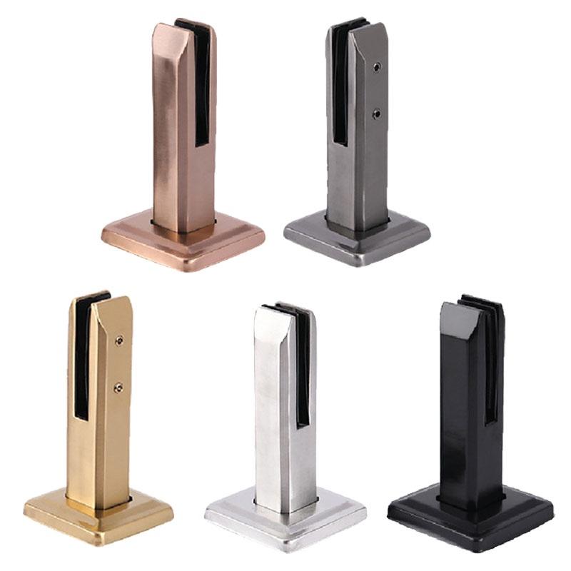 Современный и минималистичный стеклянный зажим для лофта и лестницы из нержавеющей стали 304