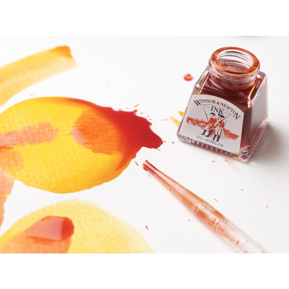 Winsor Newton Drawing Ink 14ml H Set & 8-Color