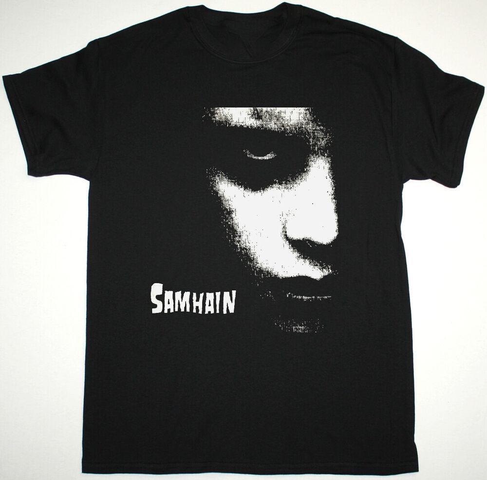 SALE Samhain Glenn Danzig T-shirt Black Cotton tee All Sizes S-5Xl Unisex T-Shirt