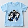 My Hero Academia Camie Utsushimi Print Cotton T Shirt for Girls Casual Summer Top Kids Clothes