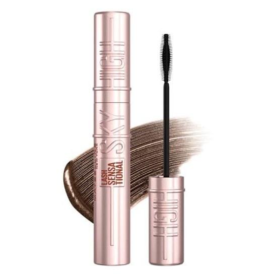 Тушь для ресниц Maybelline Sky High 02 Сумеречный Коричневый Водостойкая
