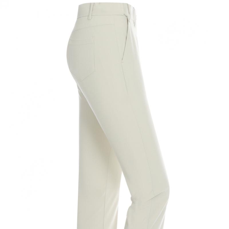 Shop Women Golf Wear Split Hem Straight Pants Black Sh Wpt 703