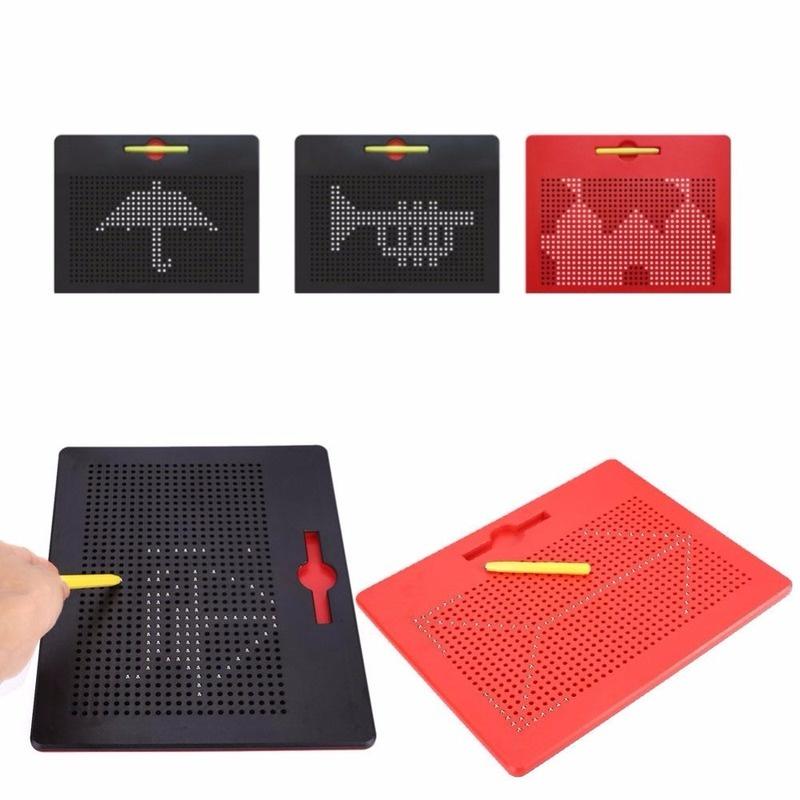 Игрушка для рисования Магнитный планшет Магнитный коврик Доска для рисования Магнитные стальные бусины Шарик Детская обучающая игрушка