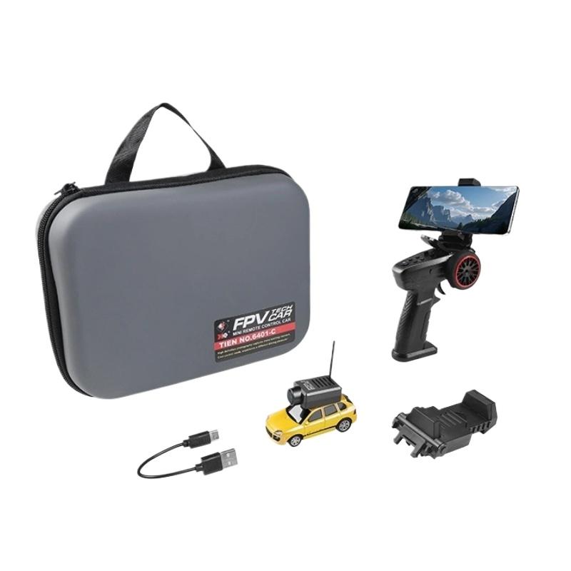 WLtoys 1:64 Мини-радиоуправляемая машина с FPV-камерой 720P, управление через WiFi-приложение, пульт дистанционного управления, гоночная машина, вид от первого лица, игрушка, подарок для детей