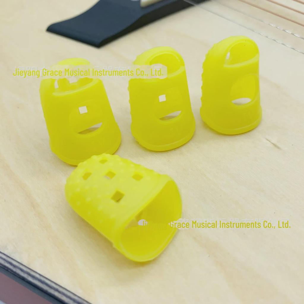 Силиконовые защитные чехлы для пальцев гитары для начинающих