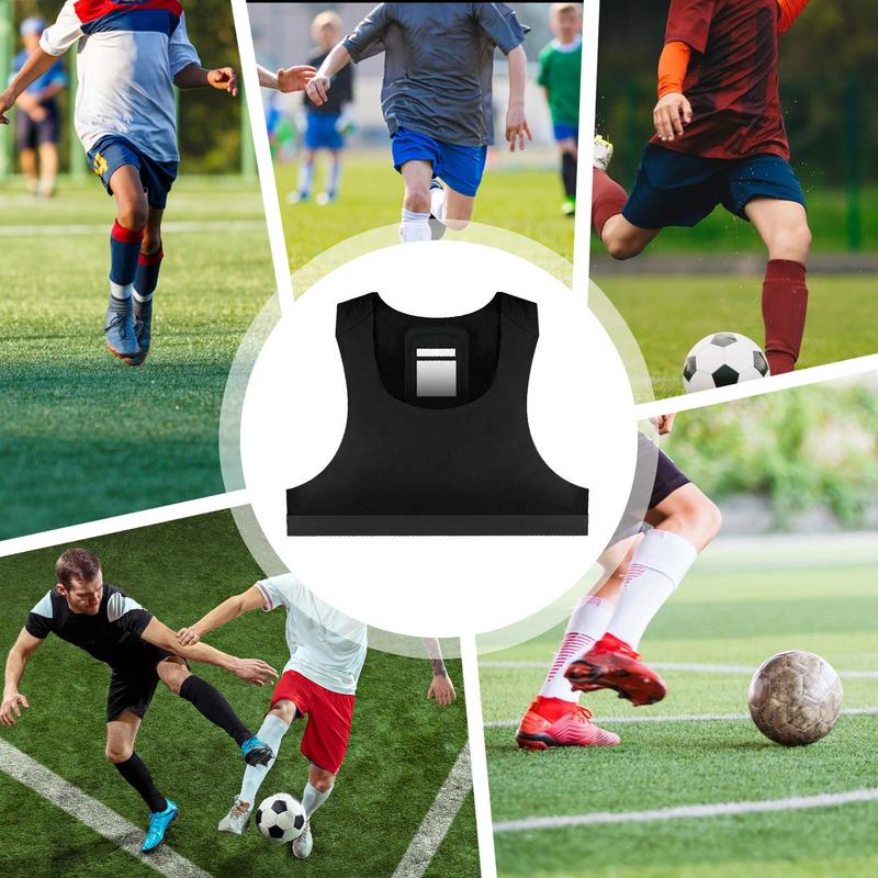 Positioning Tracker Vest for Football Player Workout Tank Top Sports Breathable GPS Tracker Vest Soccer Athlete Performance Vest 3