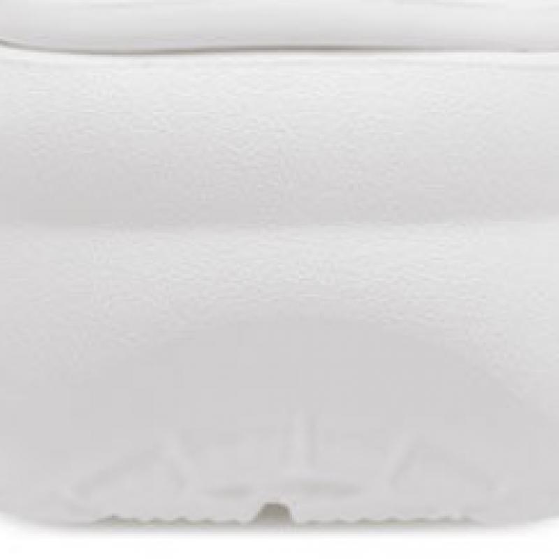 Crocs Женские классические сабо на платформе, белые 206750 100