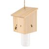 Wood Bee Trap Nature Hangable Wood Carpenter Bee Traps Outdoor Nature Rustic Catching Device For Outdoor Orchard Farm Garden