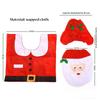 Christmas Bathroom Accessories Xmas Decor Christmas Supplies Toilet Decoration Toilet Seat Cover