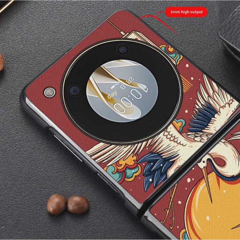 Чехол Nubia Flip2 Leather Grain Anti Fall: Защитный чехол для Nubia Flip