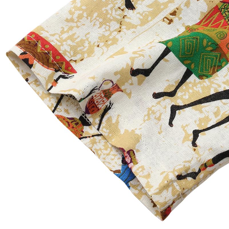 ZANZEA летний сарафан свободного кроя с цветочным принтом