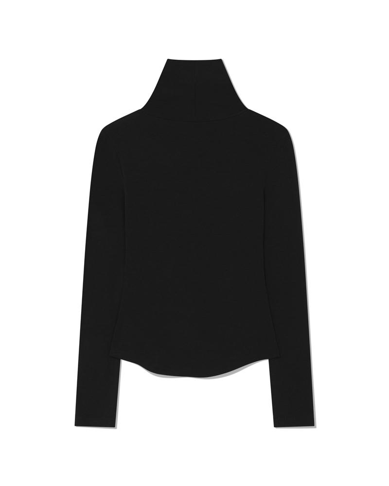 MOAA Sleek Warm Turtleneck (Black)
