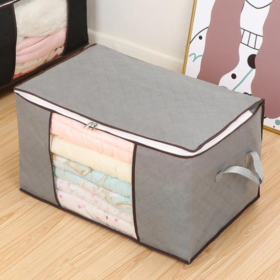 Ящик для хранения одежды Yousheng, складная сумка для хранения с двумя молниями, органайзер для шкафа с ручками для одежды, одеял, простыней, подушек