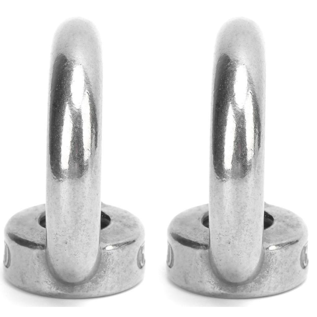 2pcs Eye Nuts Stainless Steel Lift for Ocean Industry Yachts Speedboats Motor Boats Passenger