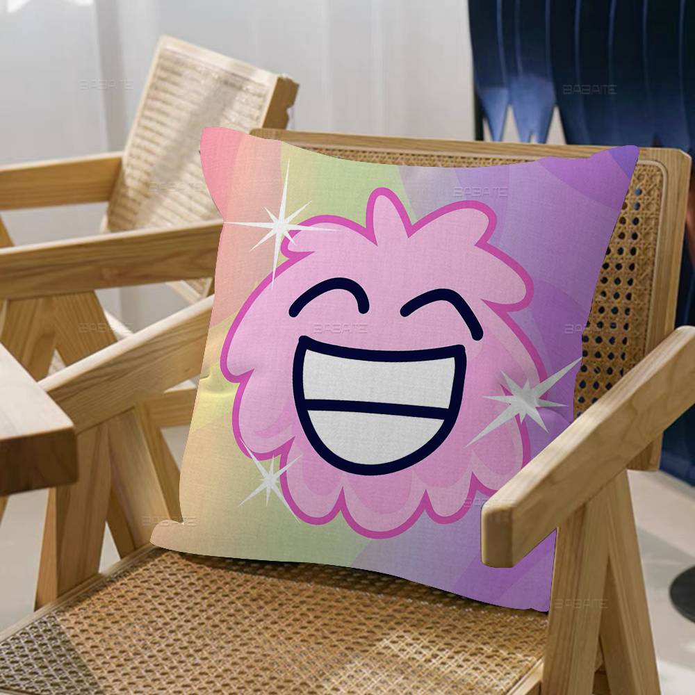 Мультяшные забавные аниме иконки BFDI наволочка чехол для диванной подушки украшение для домашней комнаты детский подарок