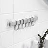 1pcs Paste Type Kitchen Hooks Door Hanger Rack Holder Bathroom Towel Hooks Wall Hooks Organizer Home Kitchen Supplies