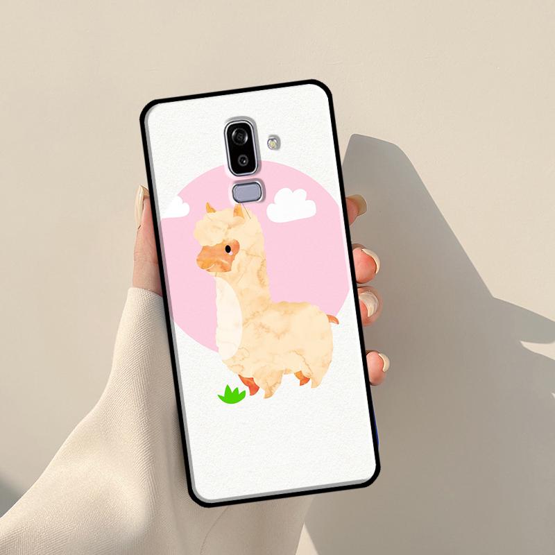 Чехол Lama Llama Alpacas для Samsung Galaxy J3 J5 J7 2017 A3 A5 J1 2016 J4 J6 Plus A6 A7 A8 A9 J8 2018 Coque
