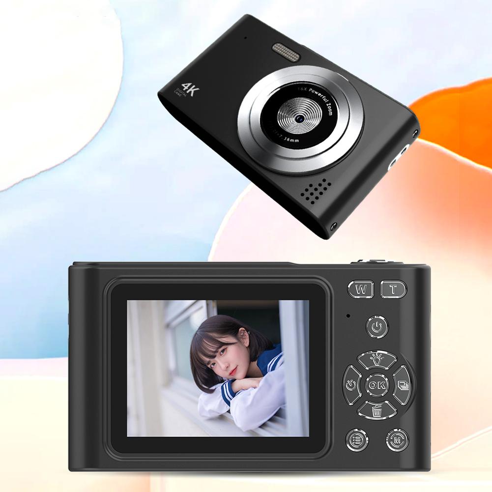 4K Digital Camera 20MP 1080P Digital Video Camera 2.4inch Screen with 32GB Card Face Detection Beauty Effect for Boys Girls Kids