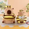 Cute & Funny Capybara Plush Toy with Removable Clothes