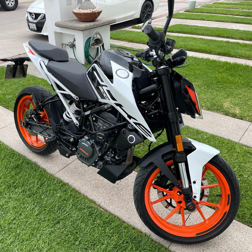 Для KTM DUKE 125 200 2012-2018 DUKE 250 2016 2017 2018 DUKE 390 RC 200 250 390, защита переднего и заднего колеса, слайдер при столкновении