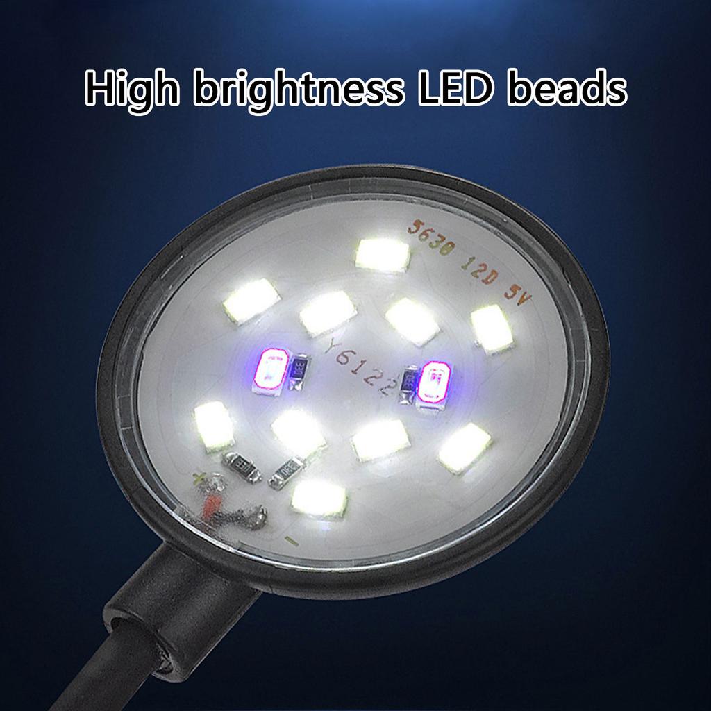 Светодиодный аквариумный светильник для аквариумов Полный спектр Клипсовое освещение Регулируемая яркость Отлично подходит для коралловых рифов Аквариум