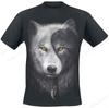 Forest Wolf 3d Print T-shirt Men Women Fashion Summer Casual Sport Short Sleeve Tops Tee Men Clothes Animal tshirt Black Vintage