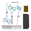 Professional Hairdressing Scissors Stainless Steel Cutting Thinning Barber Shear For Home Salon Use Pet Grooming Trimming