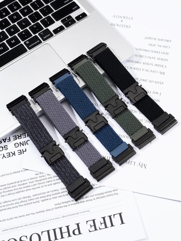 Эластичный ремешок из паракорда 61S для часов Garmin Fenix 8, 7X Pro, 955, 965