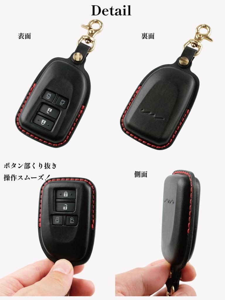 [Usable] Hi-Ace Key Case, Key Cover, Premium Genuine Leather, Italian Leather, Toyota HIACE 200