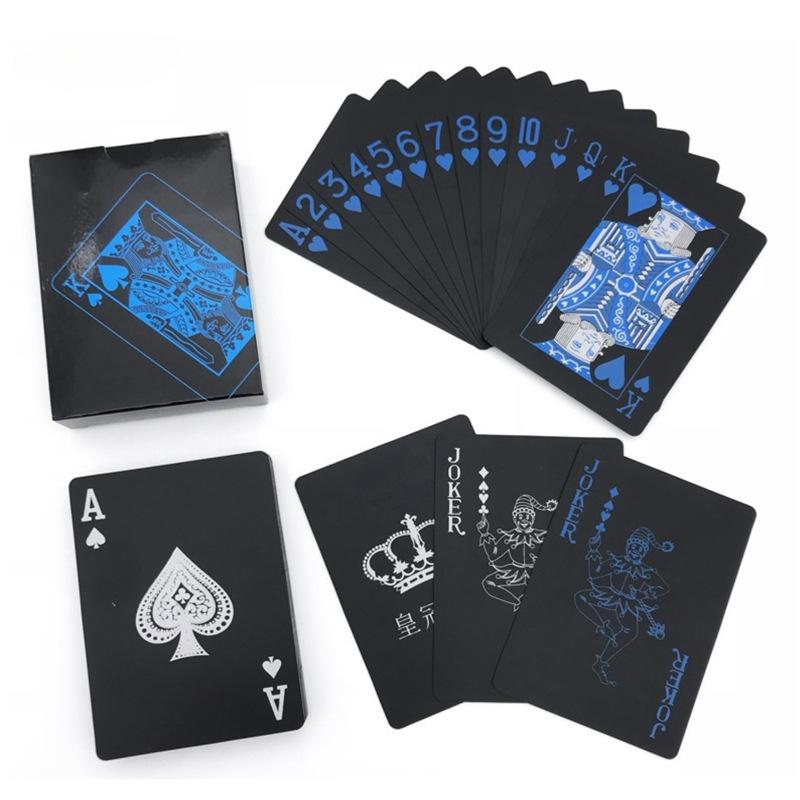 1pc Playing Cards Wear Resistant and Durable PVC Waterproof Home Gatherings Leisure Games Card Entertainment Desktop Games