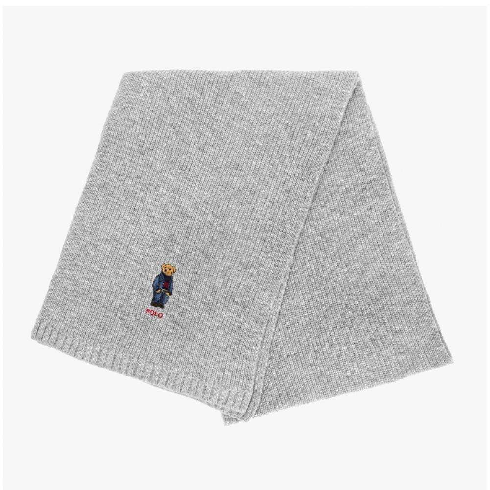 Polo Ralph Lauren Pc1269 032 Сплошной джинсовый медведь вязаный шарф-муфта