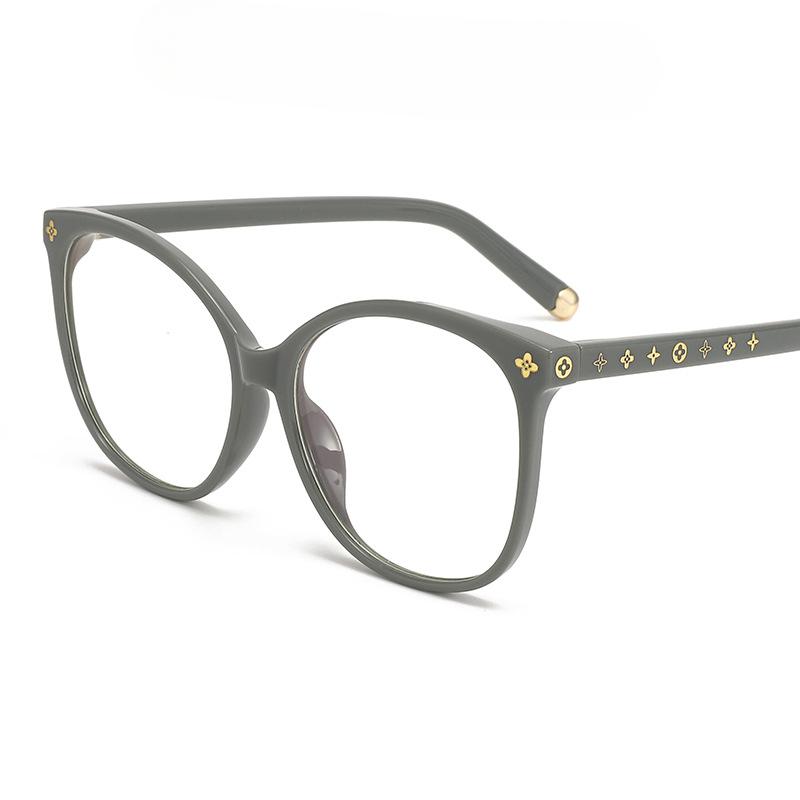 Модные солнцезащитные очки в большой оправе «кошачий глаз», простые солнцезащитные очки, женские индивидуальные солнцезащитные очки