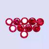 Certified Natural Burma Pigeon Blood Red Ruby Round 8 MM 10 Pcs AAA+ Gemstone