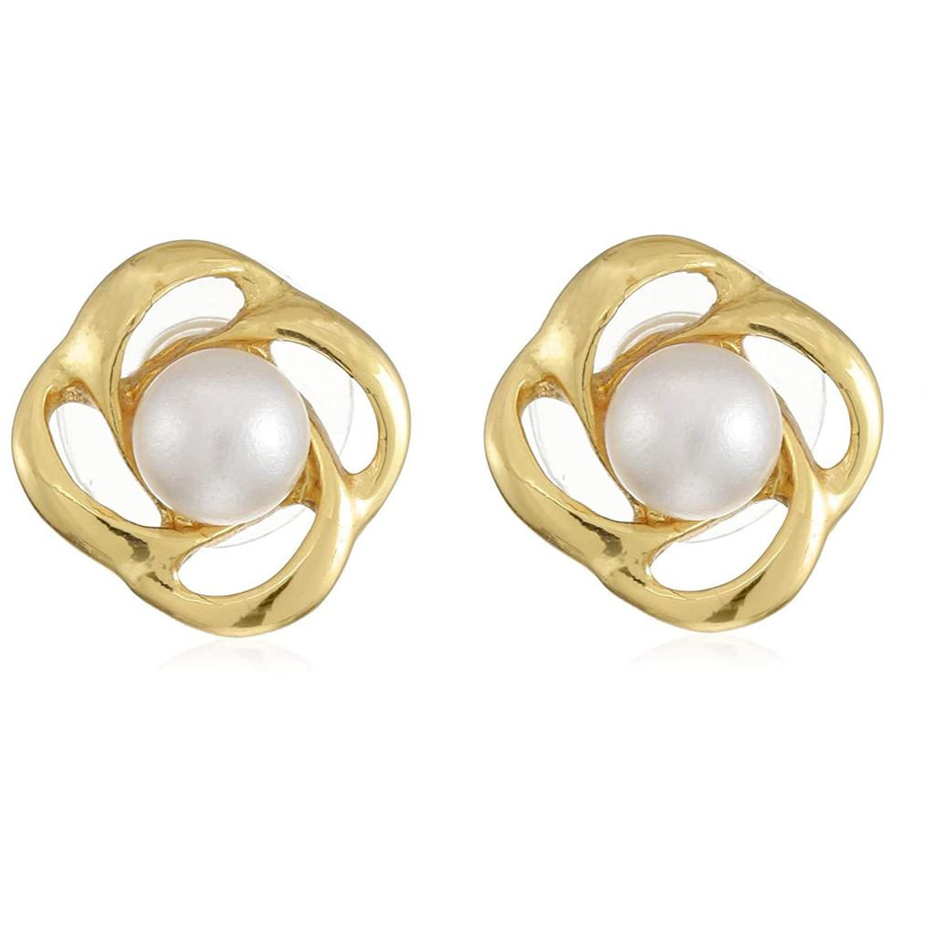 Набор модных и модных позолоченных жемчужных подвесок Estele для женщин