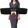 Women Long Waistband Wide Elastic Stretch Waist Belt For Women Dress