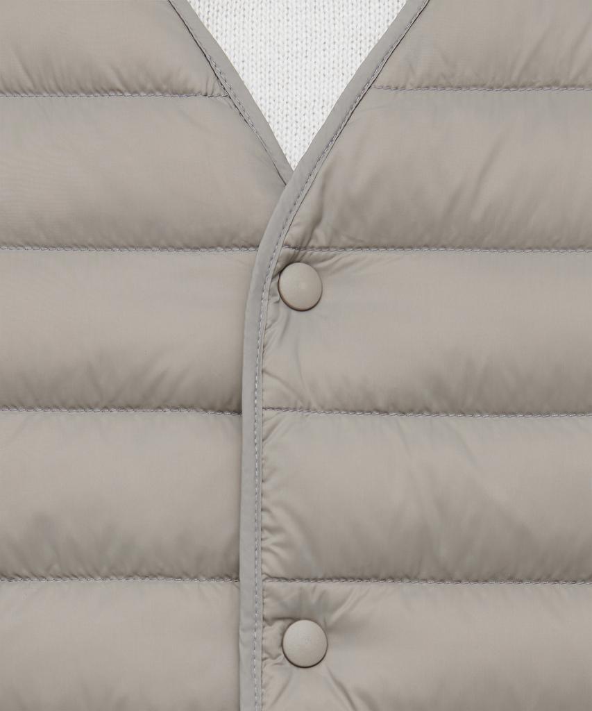 Musinsa Standard V-Neck Light Down Vest [Beige]