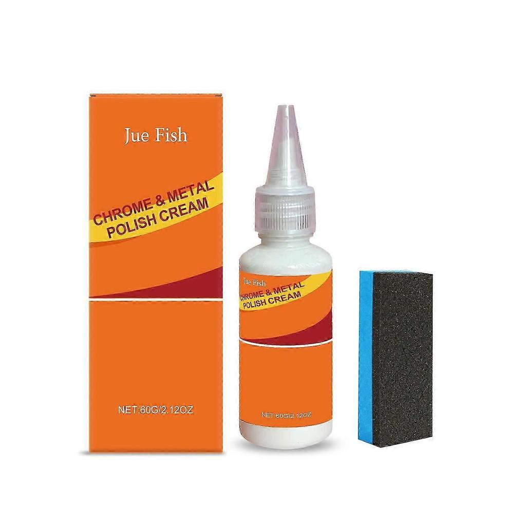 Metal Polishing Paste for Rust Prevention & Mirror Finish - Easy Clean & Protect