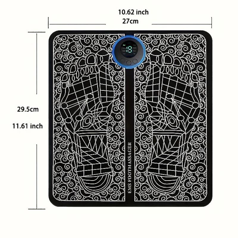 Интеллектуальная массажная подошва для бытового портативного массажера для ступней с зарядкой через USB