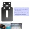 Car Rear View Camera Bracket Metal Mount Holder For Backup Reverse Cameras License Plate Holder