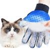 Popular hot selling pet dogs and cat hair combing gloves sturdy and durable effective hair combing pet supplies