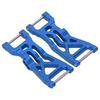 2pcs RC Front Lower Suspension Arm Aluminum Alloy for LOSI 110 22S 2WD No Prep Drag Car Blue