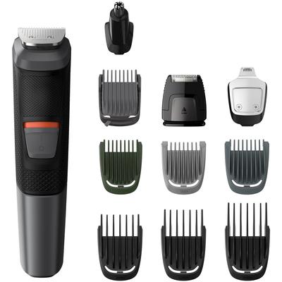 Триммер для тела Multi Grooming Kit 5000 Series Body Shaver функции в 1 волоске черный (11 машинка для стрижки/триммер для бороды/нож) МГ5730/15