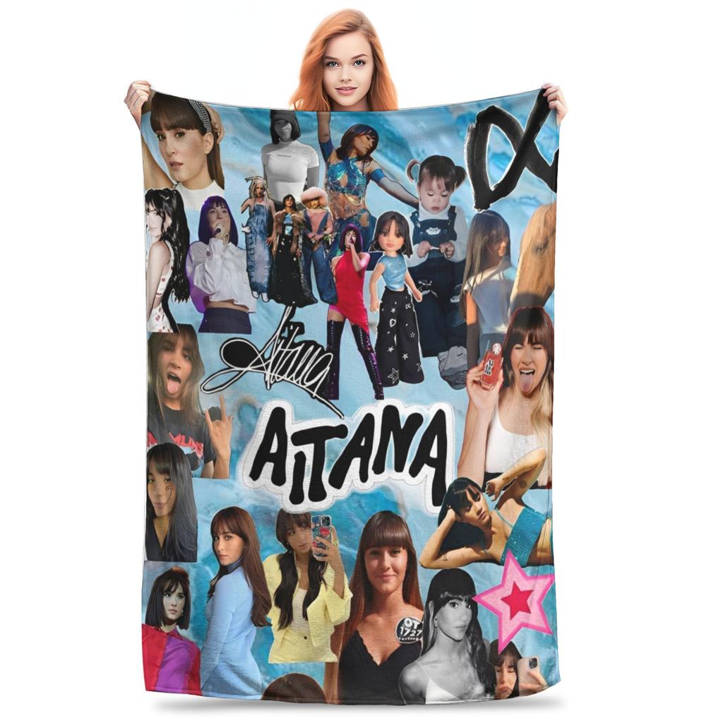 Aitanaed  Album  Blanket Cover Flannel Lightweight Thin Throw Blankets for Bedroom Sofa Bedroom Quilt