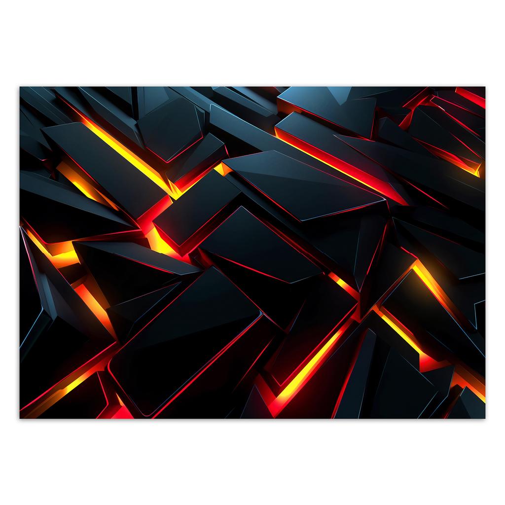 Wallpaper Futuristic 3D abstraction