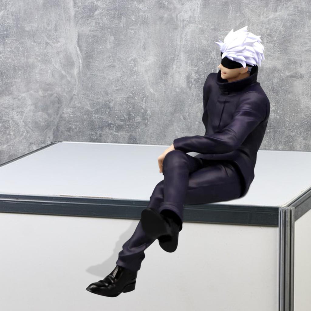 Handmade Model, Handsome Sitting Posture Model, Gift For Anime Fans, Status With Restrictions Lifted