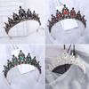 Элегантная Корона для Волос Сияющие Свадебные Хрустальные Украшения для Волос Тиары Принцессы Головной Убор Свадебные Украшения