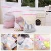 3 Size Zipped Laundry Bags Reusable Washing Machine Clothing Care Washing Bag Mesh Net Bra Socks Lingerie Underwear Laundry Bags