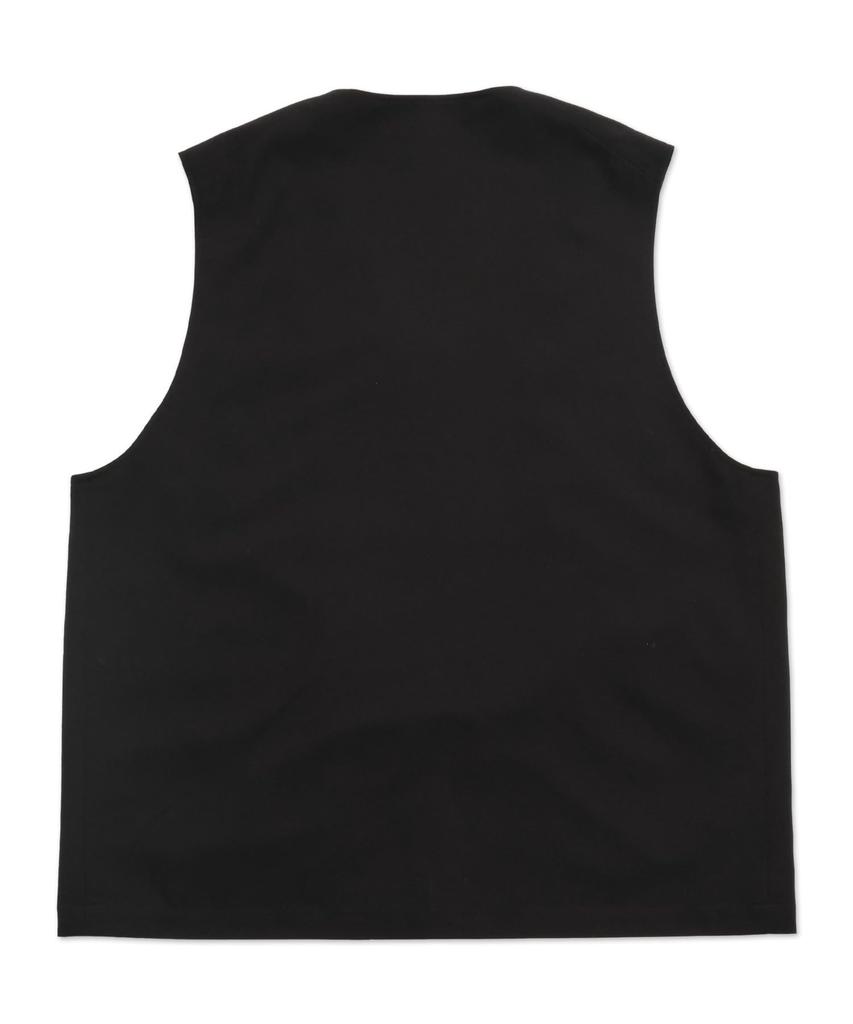 WEGO Tailored Pocket Zipper Size Summer Perfect Gift Men's Vest, F, Black, Outerwear,