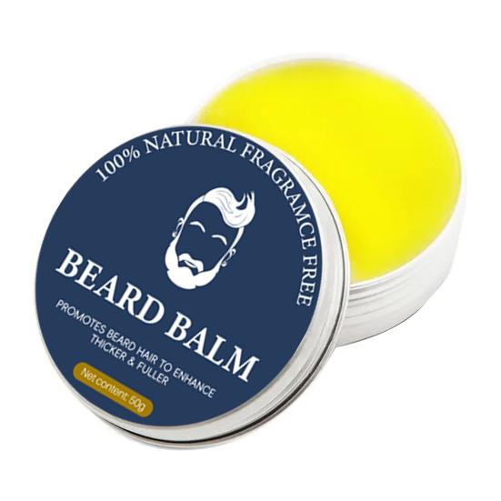 Бальзам для бороды Yousheng для мужчин 50 г Растительные экстракты Крем для бороды Смягчает Укрепляет Бороду Увлажняет Кожу Уход за Бородой Эфирные масла