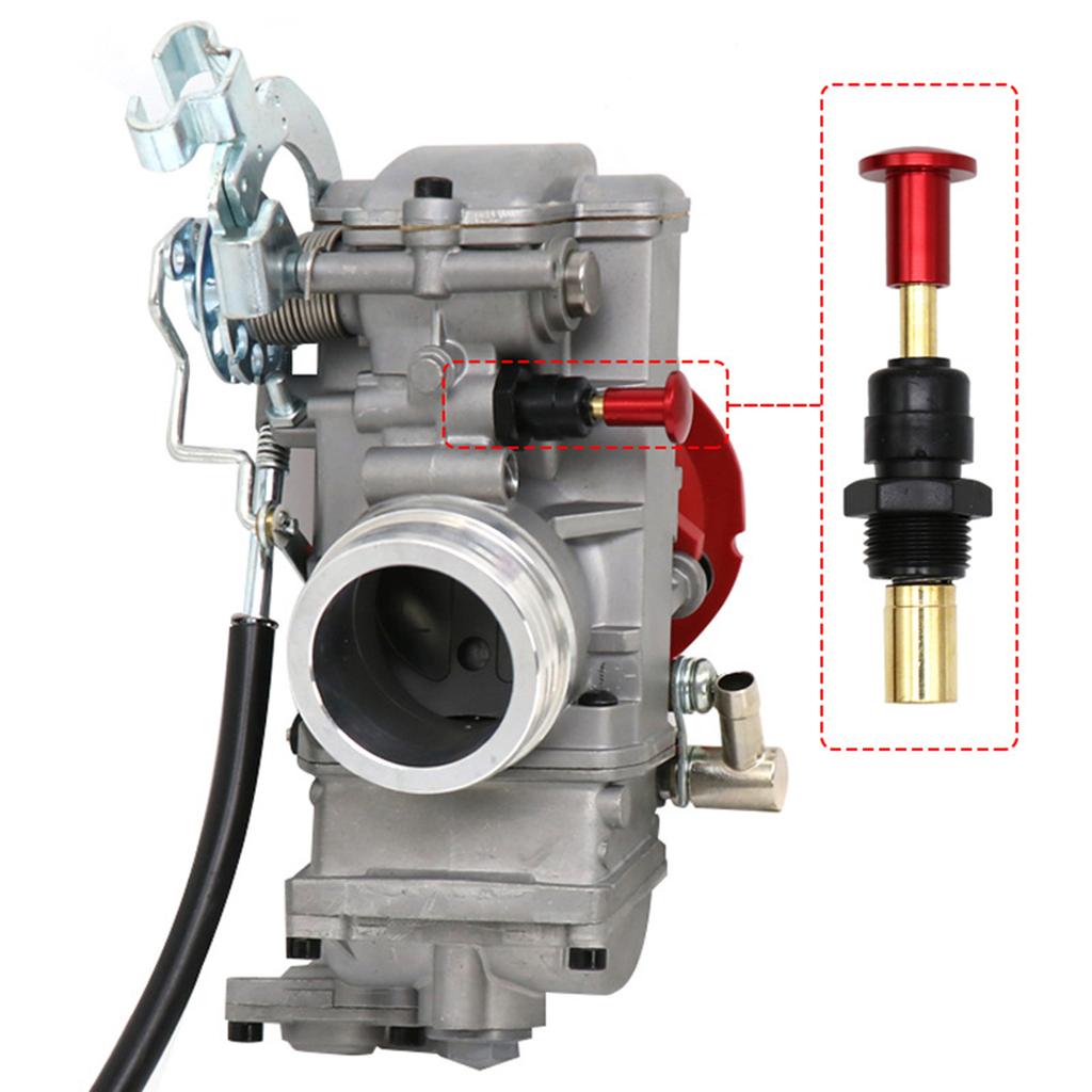 Hot Start Valve Button Chock Starter Replacement for FCR-MX FCR MX Flat Slide Carburetor Easy Installation Compact-size